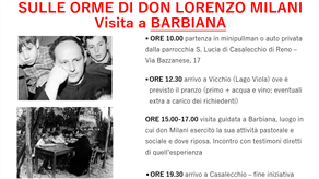 SULLE ORME DI DON LORENZO MILANI Visita a BARBIANA